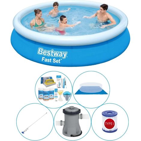 Bestway Bestway Fast Set Ronde - 366x76 cm - 6-pièces  S22023 (1/5)