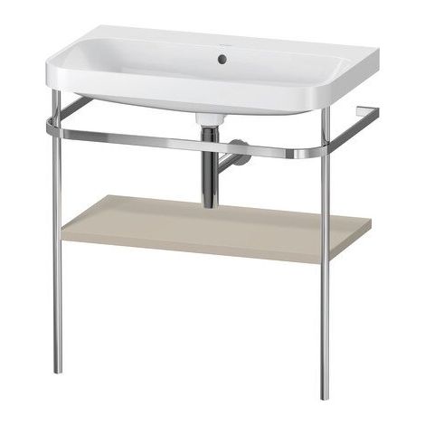 DURAVIT HP4837N6060 Console métallique sur plancher avec HD.2 Plus