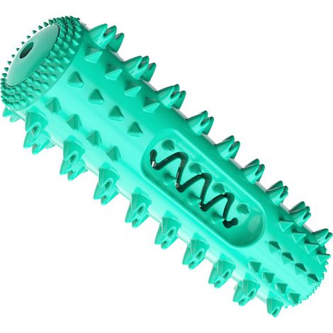 Jouet Chien Indestructible Gros Chien Interactifs Jouet à Mâcher pour Chien Jouet pour Chien Couinement en Caoutchouc Naturel pour Petits et Moyens Chiens Nettoyage Dents.(bleu) (1/5)