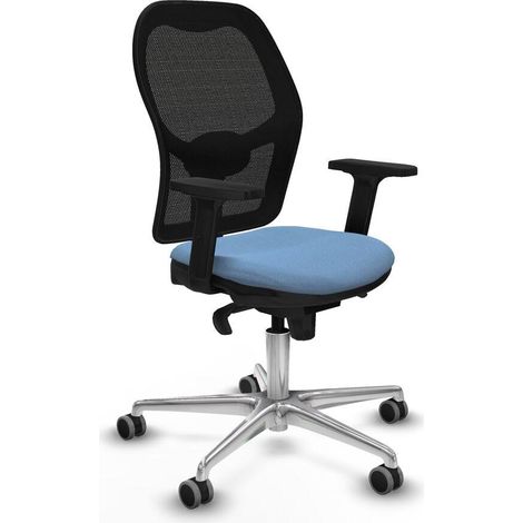 Piqueras y Crespo Silla Jorquera azul cielo cómoda para escritorio