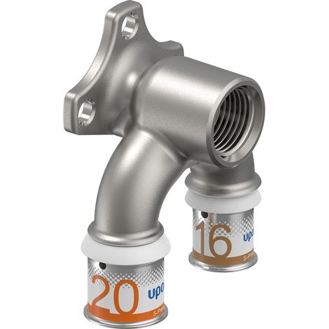 Uponor S-Press PLUS Roseta de pared en U 20-Rp1/2"FT-16, 1070631