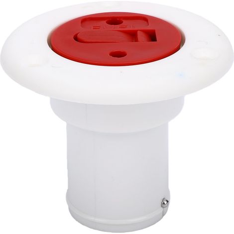 Tappo di riempimento per ponte di imbarcazione in POM da 40 mm, tappo di scarico in plastica resistente alle intemperie con chiusura per barche, yacht e camper. (1/5)