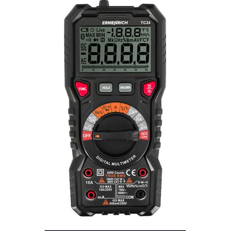 Digital-Multimeter Ermenrich Zing TC24