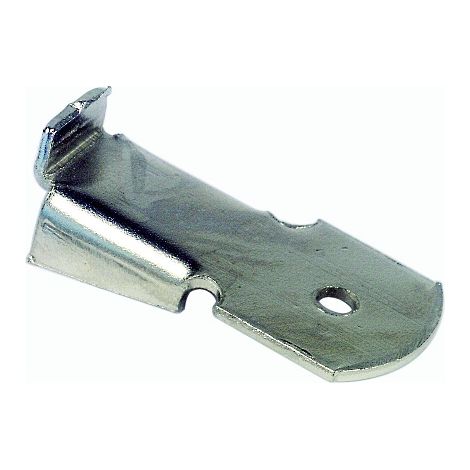 Monin – Taquet standard crémaillère acier 32 mm – Acier laitonné pour charges lourdes – Installation simple – 522110