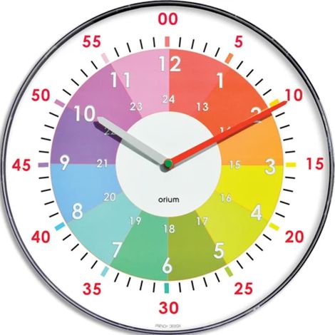 ORIUM CEP HORLOGE D'APPRENTISSAGE HEURE ENFANT 11339 (1/2)