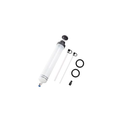 Seringue a Huile,Huile Aspiration Seringue-500CC Pompe de Transfert,Pompe D'aspiration D'huile, Huile pour Engrenages Et Extracteur De Liquide De Frein et d'antigel-Outil de Transfert de Pompe à Main