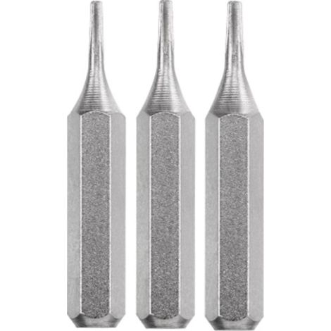 KWB 3 PUNTAS 28 MM PENTALOBE MICRO 128340 (ESPIGA 4 MM, TQ 60, CON TIRAS DE SUJECIÓN DE ACERO), 0 W, 0 V (1/3)