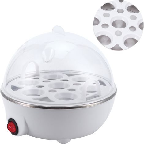 Cuiseur à œufs électrique multifonctionnel mini-cuiseur à œufs vapeur pocheur pour usage en cuisine - Prise UE 220 V