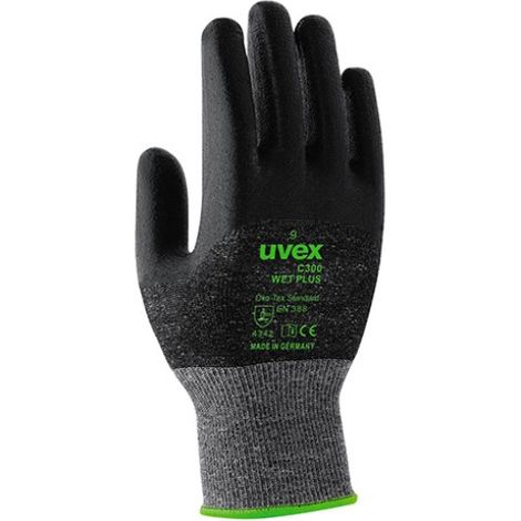 uvex Handschuh-Paar uvex C300 wet plus, Handschuhgröße: 7 (1/2)