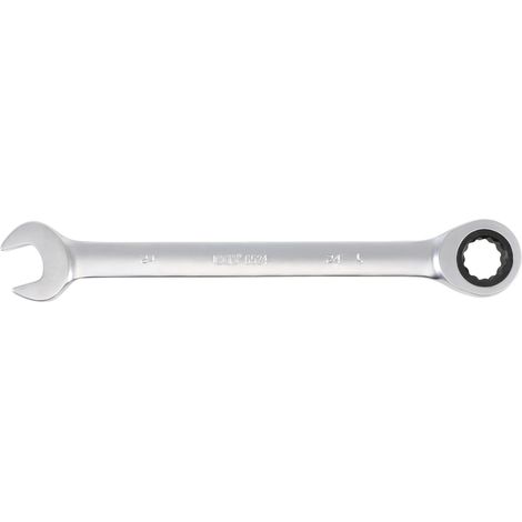 Chiave mista cricchetto bgs technic cromata 24 mm 72 denti