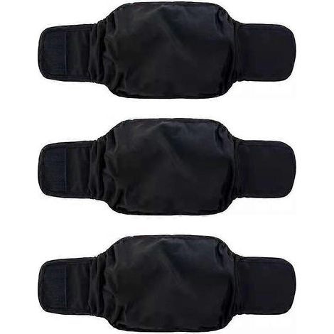 Lot de 3 couches lavables pour chiots mâles (1/5)