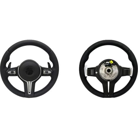 Volante de cuero, compatible con BMW E90. (1/2)