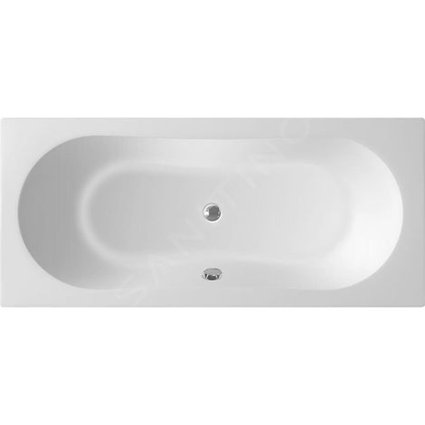 JIZERA Baignoire 180x80x39cm, blanc (1/4)