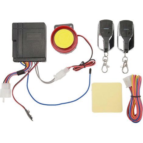 Sistema de alarma para motocicleta con control remoto universal de 12 V para scooter. (1/5)