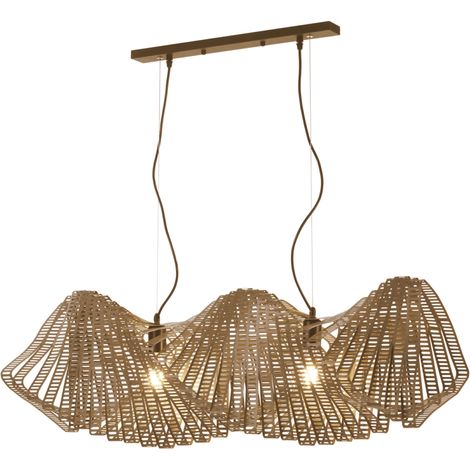 lampadario onli "camino" bronzo 2 luci, e27 (1/4)