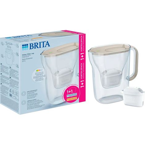 Jarre filtre Brita style essential capacité 2.4 l Maxtra Pro (1/3)