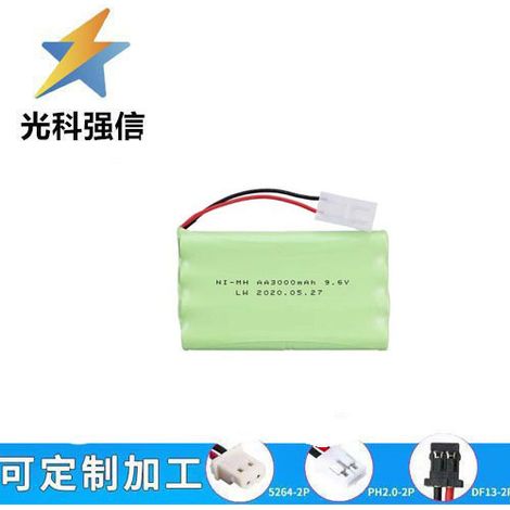 Replacement available for 9.6VA A3000MAH single-row NiMH rechargeable batteries for remote control toy cars and boats, large capacity and durable.