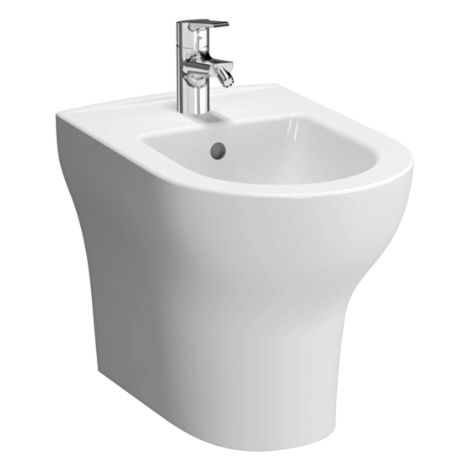 Bidet a pavimento filomuro bianco tondo vitra zentrum neo 5796b003-0288 (1/2)