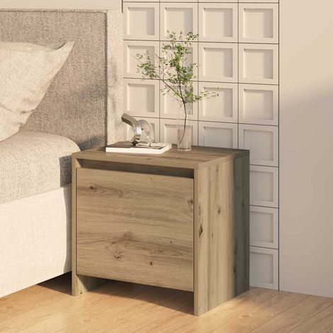 Bedside Cabinet Artisian Oak 45 x 34 x 44.5 cm Engineered Wood vidaXL