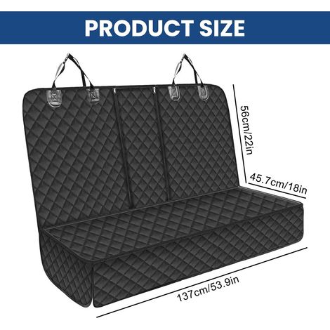 Coussin de Siège Chien 135 X 120cm pour Nissan Townstar 2021-2024, Double Couche de Protection Anti-dérapage,Résistant Aux Égratignures Durable (1/5)