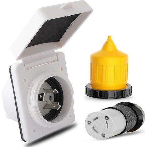 Kit d'alimentation de quai 30 A pour VR avec protection de câble (1/5)