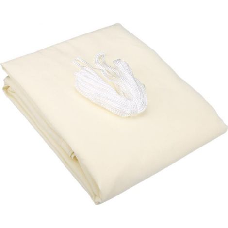 Voile d'ombrage rectangulaire en tissu Oxford à quatre coins pour jardin, blanc, 2 x 3 m (1/5)