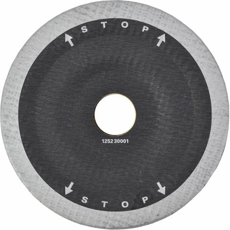 Ściernica Listkowa Lukas 125mm ZK 40 U-Edge Pro  High Precision Grinding Device de, For Stainless Steel, Perfect Finish and Long Durability.