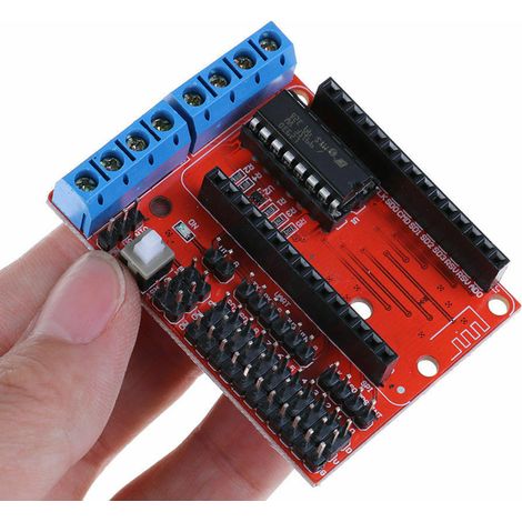L293D Motortreiber für ESP8266 WiFi ESP12E Lua - Rot (1/4)