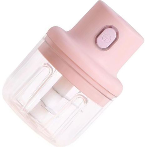 Mini hachoir à ail électrique multifonction antidérapant et portable, idéal pour la cuisine à la maison et en voyage. (1/5)