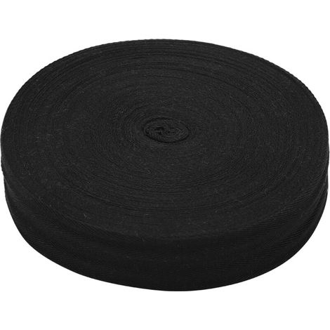 Corde En Coton Noire De 4Cm Pour L'Attachage Des Branches Et Troncs D'Arbres Bonsaï (1/4)