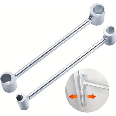 Kit de réglage de charnières (2 pièces) : Outils de précision pour l'alignement et le réglage des jeux de charnières. (1/5)