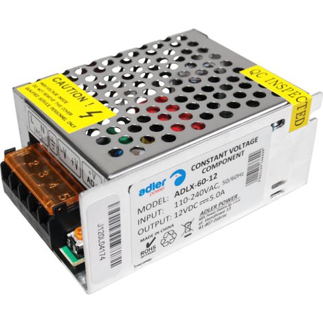 ADLX-60-12: Alimentatore Adler da 60 W 12 V
