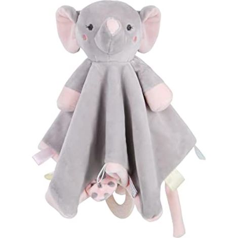Doudou bébé - Couverture éléphant pour nouveau-nés, douceur pour le sommeil, cadeau garçons et filles (1/5)