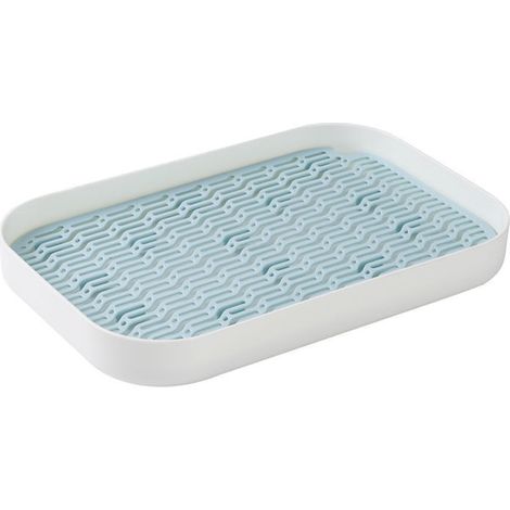 Plate Égouttoir Double Couche - Pour Fruits Légumes Tasses Café Thé - Cuisine Salle De Bain Extérieur - 1 Pièce (1/5)