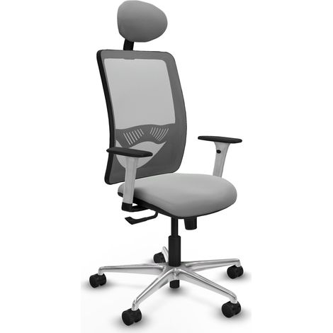 Bürostuhl piqueras y crespo Zulema hellgrau Aluminium (1/2)
