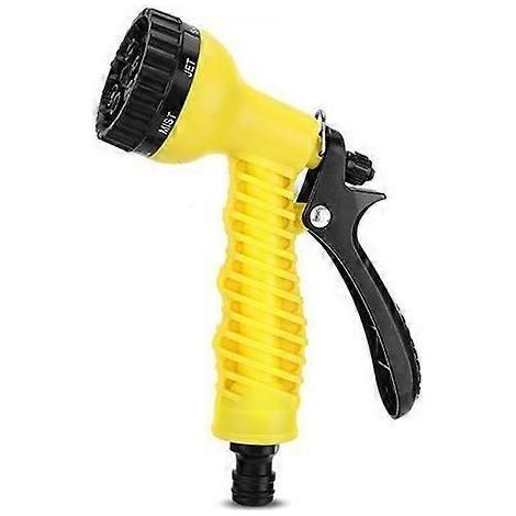 Water Gun Adjustable Modes Garden Sprinkler Hose Nozzle Irrigation Nozzle Water Sprayer compatible with Garden Lawn Watering (1/4)