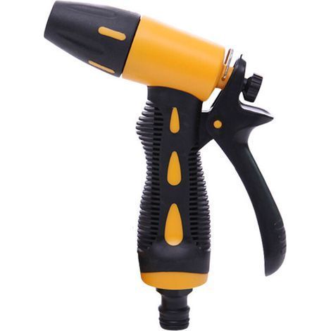 Pistola ad acqua monofunzione per autolavaggio, pistola ad acqua per autolavaggio domestico, vendita all'ingrosso, pistola ad acqua regolabile, pistola ad acqua ad alta pressione per giardino. (1/5)