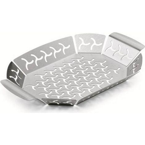 Premium Grillkorb Weber 27 x 19 cm aus Edelstahl
