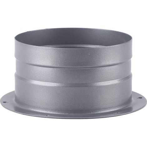 Bride de Rraccordement Bride de de Fixation Murale Connecteur Adaptateur de Conduit d'échappement pour Tuyau de Ventilation Flexible (Modèle B-100mm) (1/5)