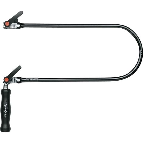 Pebaro Stahlrohr Laubsägebogen mit Schnellspannvorrichtung 750K Ausladung 320 mm