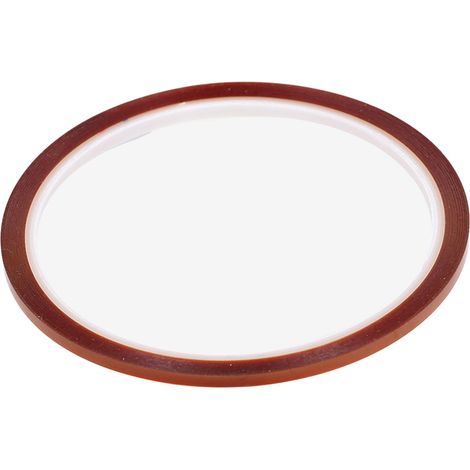 10 rouleaux de ruban adhésif de sublimation résistant à la chaleur PI pour presse de transfert haute température, 33 mètres de long, 3 mm de large (1/5)