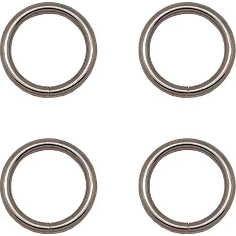 Anilla soldada ap14, 4 x 25 mm, zincada, blister 4 uds