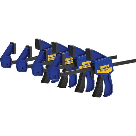 IRWINQUICK-GRIP- Mini morsetto a barra con una mano, confezione da 4, 15,2 cm, 1964758