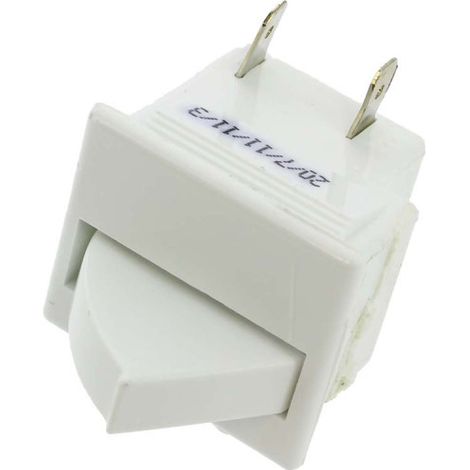 Interrupteur eclairage blanc FMF174310000392 pour Réfrigérateur AYA, CALIFORNIA, EDER, FAR, QILIVE, SABA, SELECLINE, SIGNATURE, VALBERG, VEDETTE