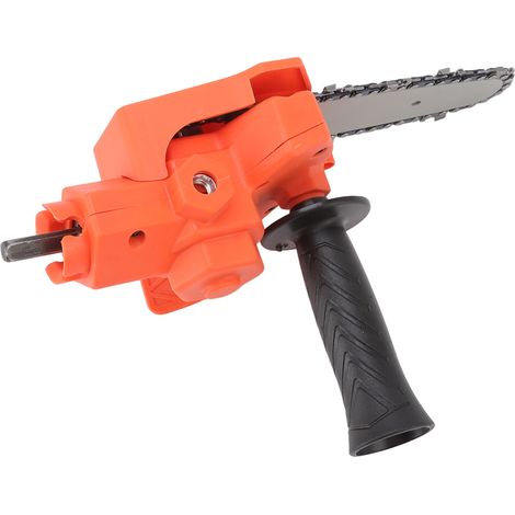 Adaptateur mini perceuse 4 pouces vers tronçonneuse : simple, en acier ABS, portable, pour perceuse électrique. (1/5)