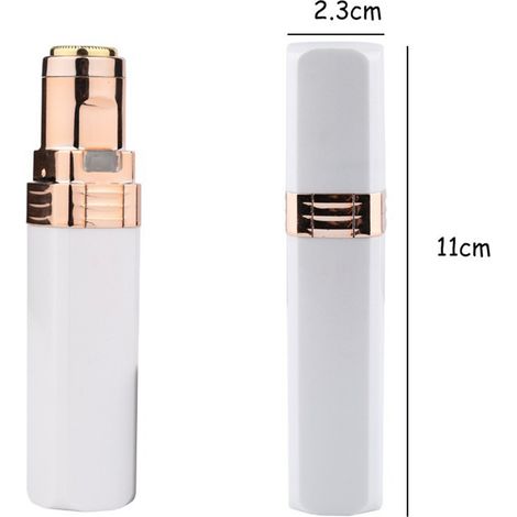 Épilation visage femme sans douleur, rasoir électrique imperméable pour dame, appareil à poils du visage rechargeable, peau douce (1/5)