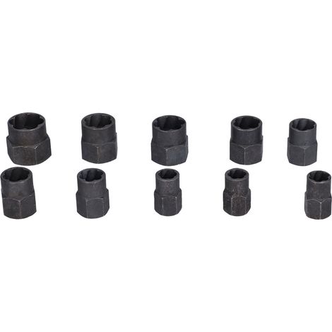 10Pcs Extracteur d'écrous cassés, démonteur hexagonal, outil de démontage pour réparation d'accessoires industriels haute qualité (1/5)