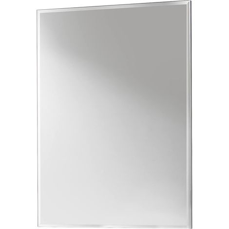 CELIAN - Miroir Rectangulaire 60x90cm Blanc (1/2)