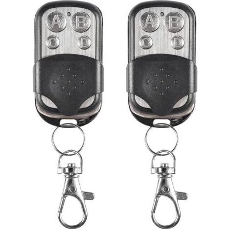 2pcs Telecomando Universale Cancello,Telecomando Garage Wireless Universale Porta del Garage e Auto,Universal remote control Wireless Porta chiave Duplicatore (1/5)