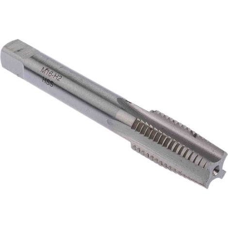 Taraud M16, pas de 2.0mm, Métrique, HSS, Taraud à main ( Prix pour 1 )